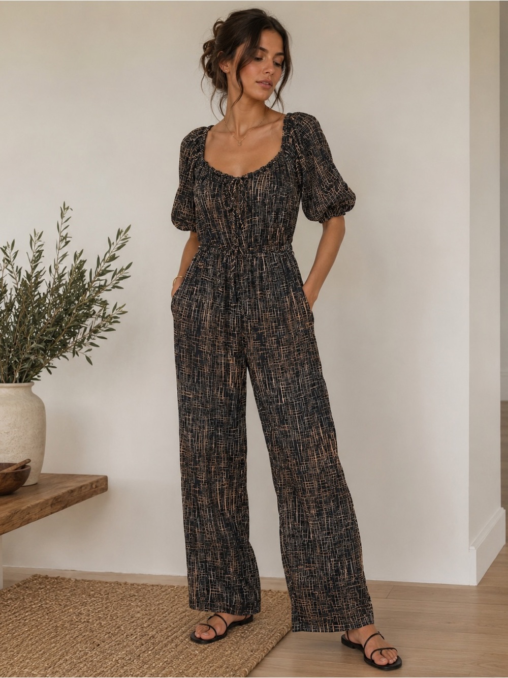Lilyful Kaila Printed Jumpsuit